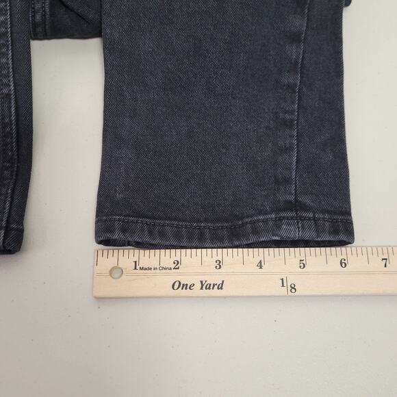 Everlane The Original Cheeky Jean‎ Washed Black Womens Size 25 Crop - Picture 11 of 11